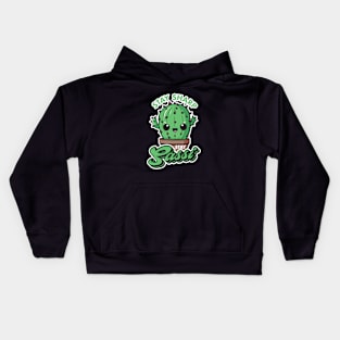 Stay Sharp, Stay Sassy (dark) Kids Hoodie